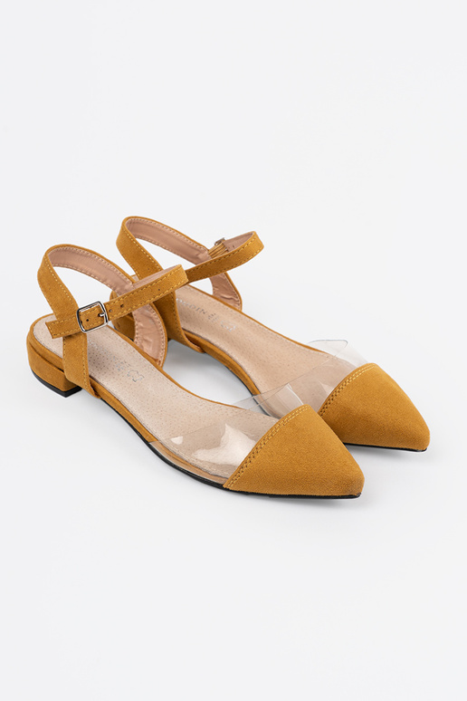 Sinepikollane kingad z zakrytymi palcami