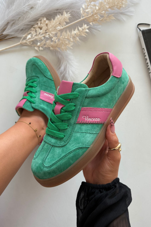 samatšistest spordijalatsid naistele Vinceza 79576 rohelise värvi samatšistest spordijalatsid naistele Vinceza 79576 rohelise värvi