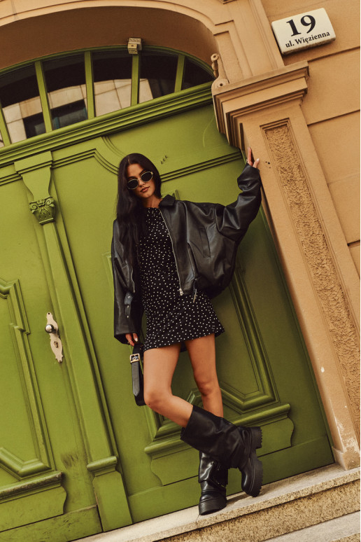 voodriga Slip-on naiste pika säärega saapad platvormiga Taskutega msuud Clarinda