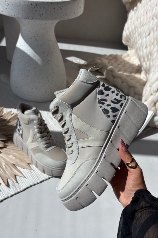 Vinceza 66838 beežid nahksoojad naiste saapad platvormiga Vinceza 66838 beežid nahksoojad naiste saapad platvormiga