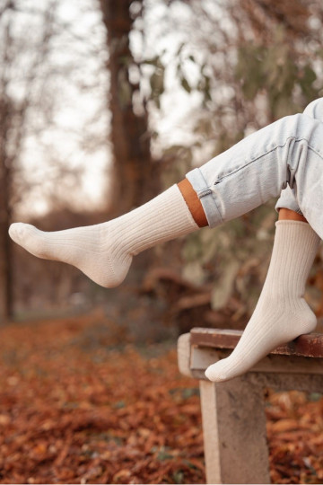 Sokid Pealiste omad INełniane Ecru