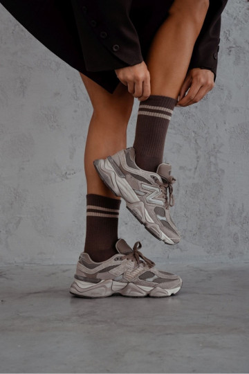 Sokid Pealiste omad Dsissea Cienkie Triibud pruunid värvi