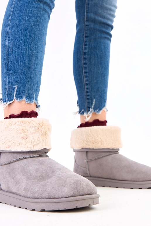 Hallid talvejalatsid karvaga...