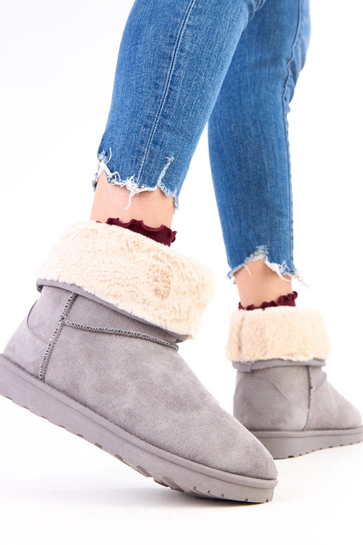 Hallid talvejalatsid karvaga...