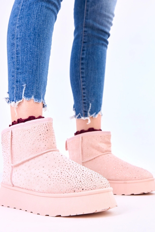 Roosad talvejalatsid tsirkonitega...