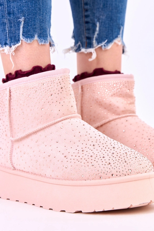 Roosad talvejalatsid tsirkonitega...