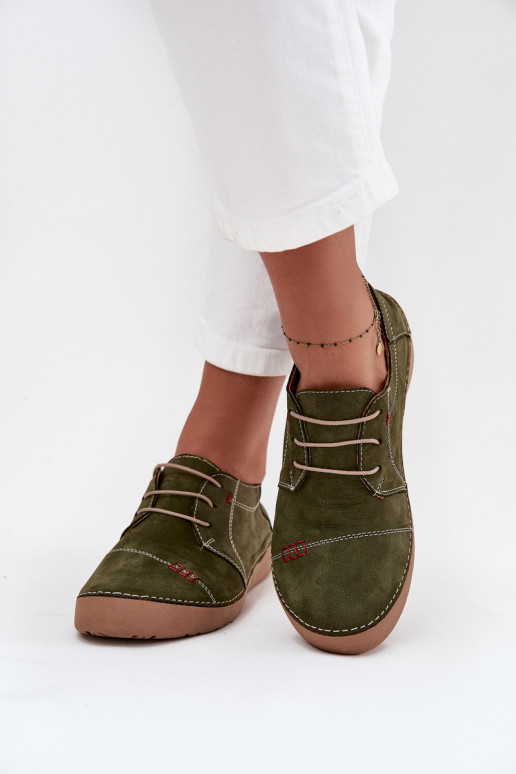 Pealhk jalatsid Pealiste omadPrzeszyciami Artiker 57C2112 Rohelist värvi