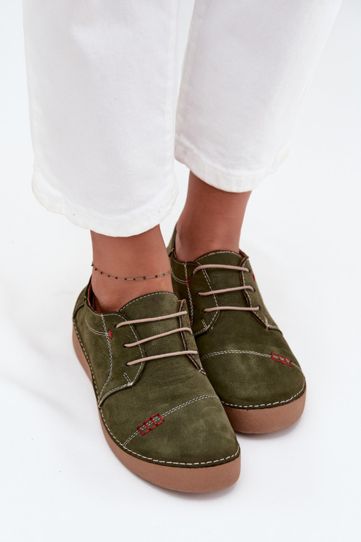 Pealhk jalatsid Pealiste omadPrzeszyciami Artiker 57C2112 Rohelist värvi