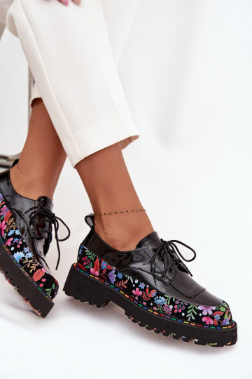 Laque jalatsidPealturalnej Skóry mustriga Artiker 57C0174 msuud