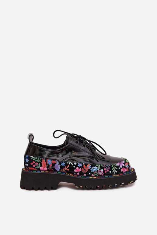 Laque jalatsidPealturalnej Skóry mustriga Artiker 57C0174 msuud