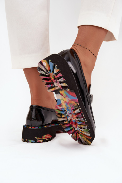 jalatsid naiste mokassiinidLaquej Skóry Artiker 57C0070 msuud