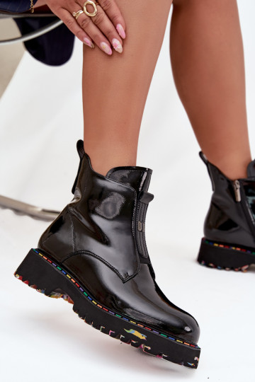 Laque Pealiste poolsaapadPealturalnej Skóry voodriga Artiker 57C0166 msuud