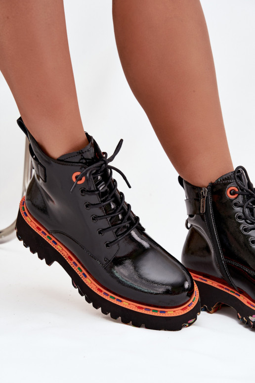 Pealiste poolsaapadLaquej Skóry Pealturalnej voodriga Artiker 57C0061 msuud