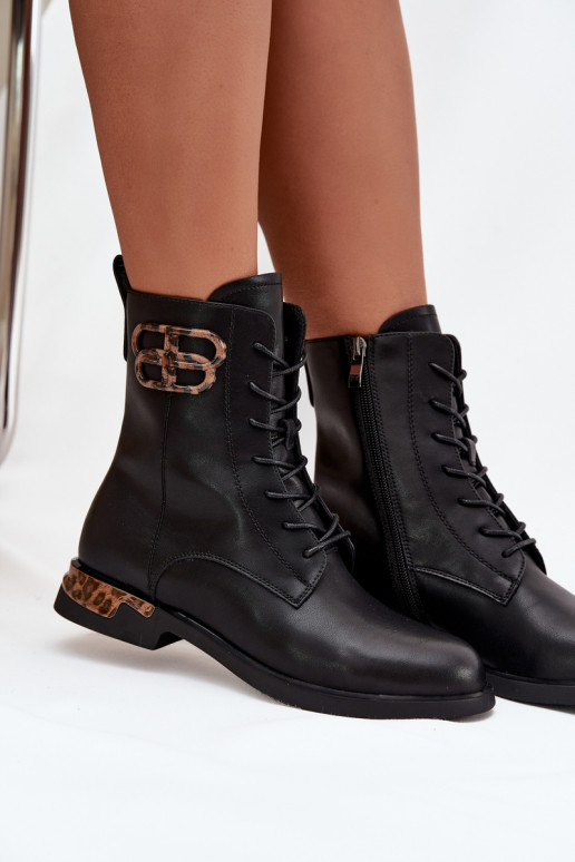 Pealhk Pealiste poolsaapad laiade nööridega kaunistustega voodriga Artiker 57C1064 msuud