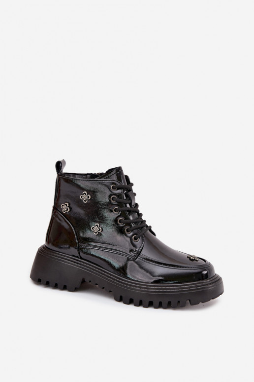 Pealhk voodriga Pealiste poolsaapad Kaunistustega Laque Artiker 57C0345 msuud