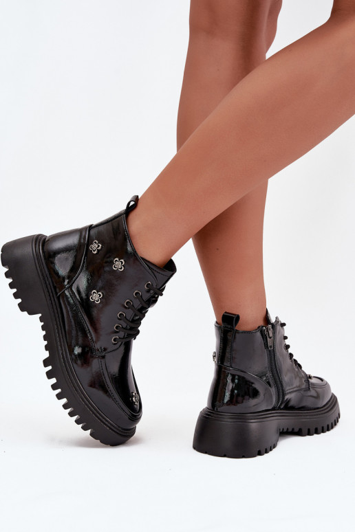 Pealhk voodriga Pealiste poolsaapad Kaunistustega Laque Artiker 57C0345 msuud