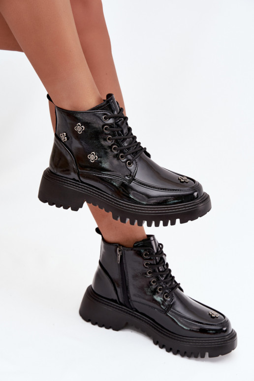 Pealhk voodriga Pealiste poolsaapad Kaunistustega Laque Artiker 57C0345 msuud