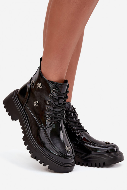 Pealhk voodriga Pealiste poolsaapad Kaunistustega Laque Artiker 57C0345 msuud