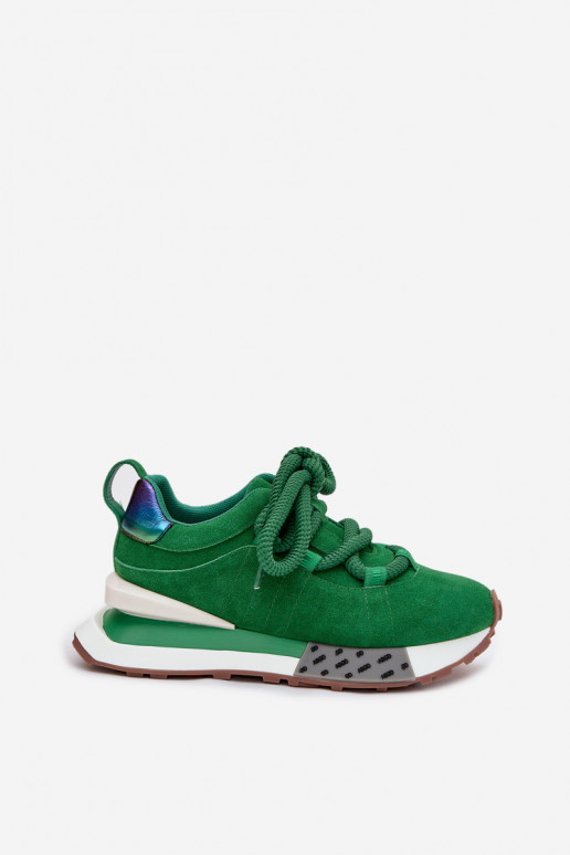 seemisnakhsed Sneakers tüüpi jalanõud Pealiste omad platvormigaGrubym Paeladm Artiker 55C0136 Rohelist värvi