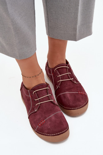 Pealhk jalatsid Pealiste omadPrzeszyciami Artiker 57C2111 bordoo-värvi