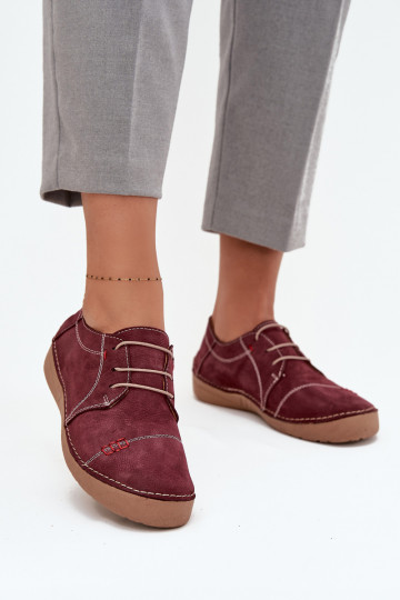 Pealhk jalatsid Pealiste omadPrzeszyciami Artiker 57C2111 bordoo-värvi 2