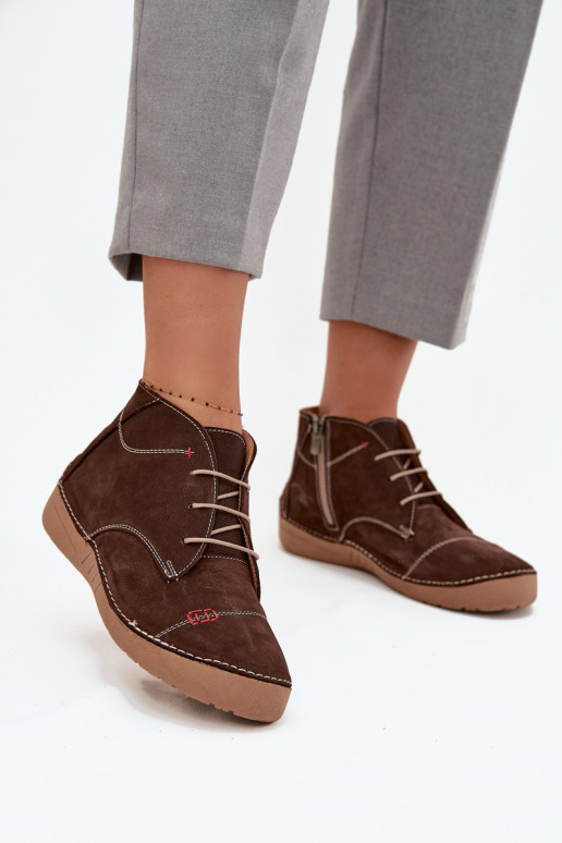 Pealhk jalatsid Pealiste omadPrzeszyciami Lossi juurde Artiker 57C2117 pruunid värvi