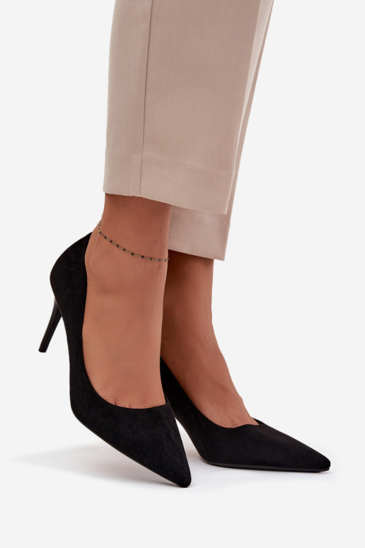 kõrge kontsaga Pealiste omadEco Suedeu msuud Elvessa