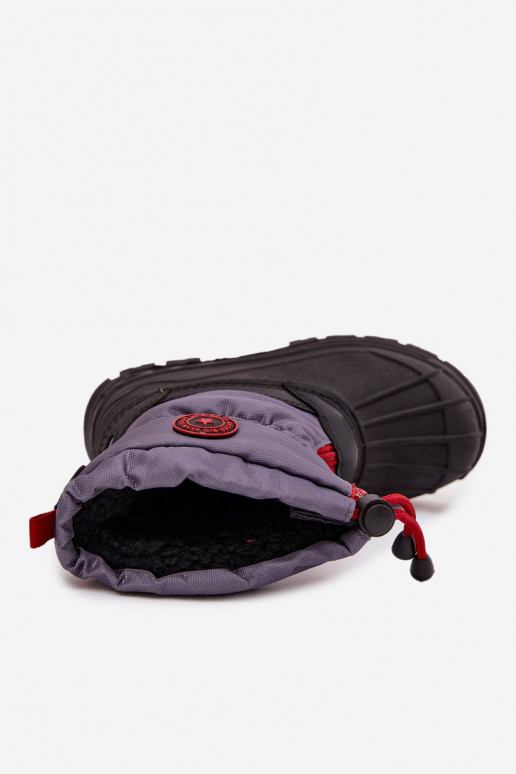 Nööpidega lumesaapad Lossi juurde Big Star SS374031 Halli värvi-msuud