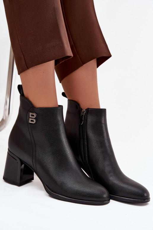 voodriga Pealiste poolsaapadPealturalnej Skóry kõrge jämeda kontsaga msuud Jovelle