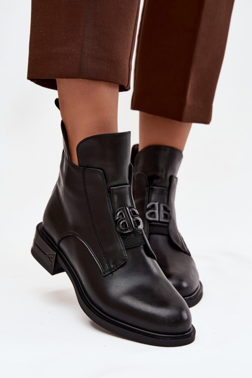 voodriga Pealhk Pealiste poolsaapad Koos Ornate Detalem msuud Briselda