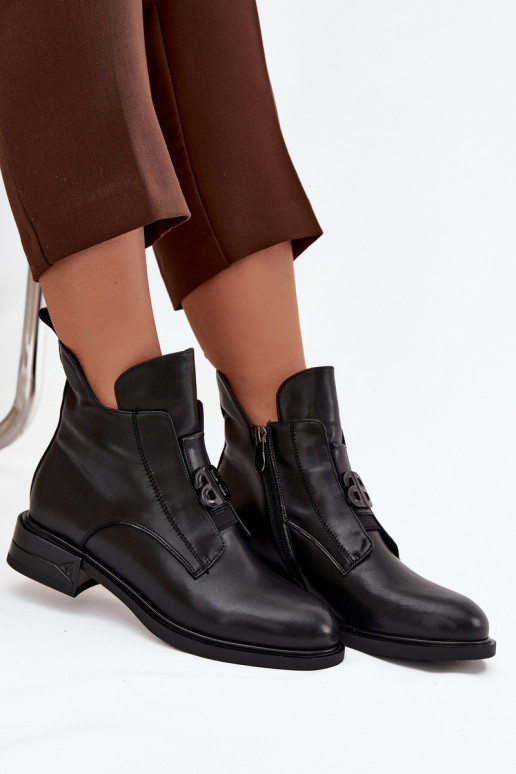 voodriga Pealhk Pealiste poolsaapad Koos Ornate Detalem msuud Briselda