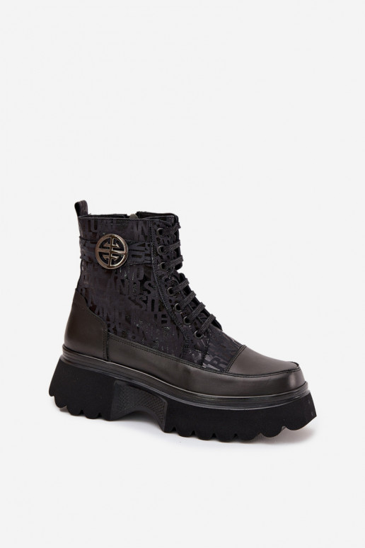 Pealhk Pealiste poolsaapad platvormiga Subtiitritega I Ozdobnym Detalem Artiker 57C2273 msuud