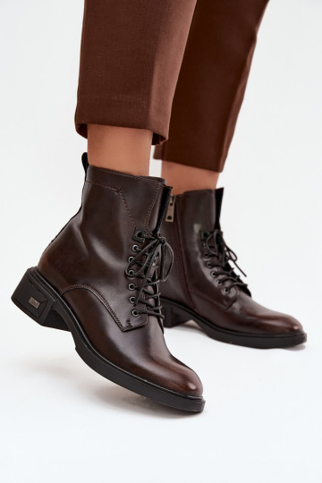 Pealiste poolsaapadPealturalnej Skóry Sellel ondala kontsaga voodriga Vinceza 39955 Czekoladosissee 2