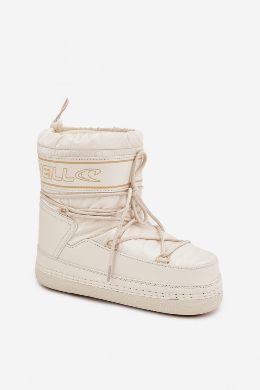 nööpidega lumesaapad Pealiste omad saapad koos stiilsete detailidega O'NEILL LISA INOMEN HIGH 90253012.99Z valget värvi