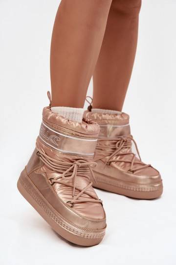 nööpidega lumesaapad Pealiste omad saapad koos stiilsete detailidega O'NEILL LISA INOMEN HIGH 90253012.99U Kuldset värvi