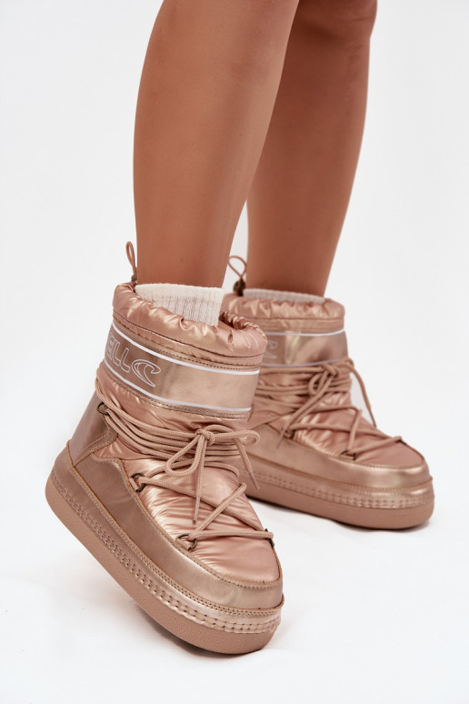 nööpidega lumesaapad Pealiste omad saapad koos stiilsete detailidega O'NEILL LISA INOMEN HIGH 90253012.99U Kuldset värvi