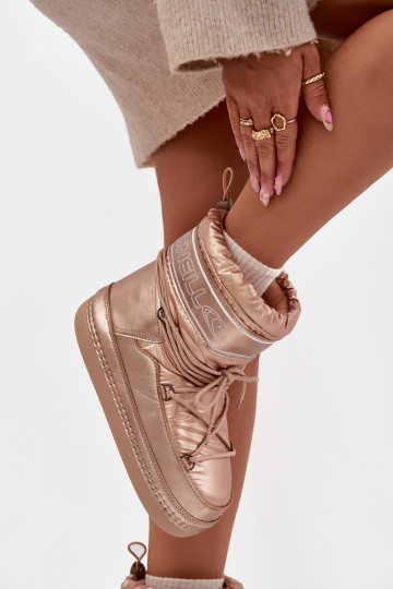 nööpidega lumesaapad Pealiste omad saapad koos stiilsete detailidega O'NEILL LISA INOMEN HIGH 90253012.99U Kuldset värvi 2