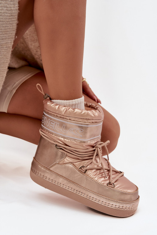 nööpidega lumesaapad Pealiste omad saapad koos stiilsete detailidega O'NEILL LISA INOMEN HIGH 90253012.99U Kuldset värvi