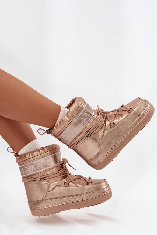 nööpidega lumesaapad Pealiste omad saapad koos stiilsete detailidega O'NEILL LISA INOMEN HIGH 90253012.99U Kuldset värvi