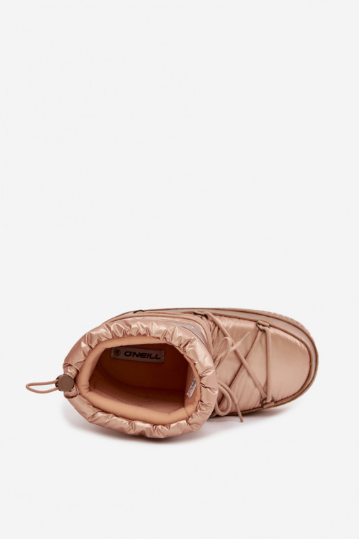 nööpidega lumesaapad Pealiste omad saapad koos stiilsete detailidega O'NEILL LISA INOMEN HIGH 90253012.99U Kuldset värvi