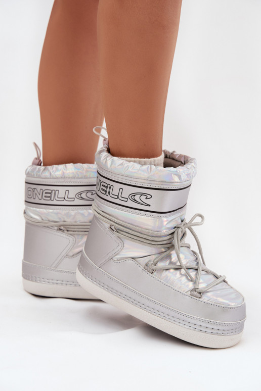 nööpidega lumesaapad Pealiste omad saapad koos stiilsete detailidega O'NEILL LISA INOMEN HIGH 90253012.99S Hõbedat värvi