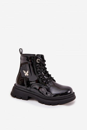 voodriga Pealiste poolsaapad Laste jalanõud Lossi juurde Laque msuud Alverina