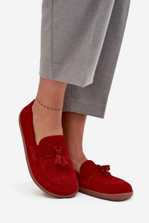 Pealhk Seemisnahast mokassiinid Typu Barefoot Zazoo 322 runased