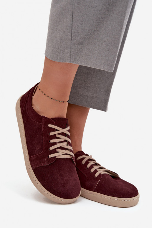 vabaaja jalanõud Typu BarefootPealturalnego seemisnakhsedu Zazoo 314 bordoo-värvi