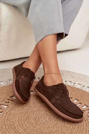 jalatsid Pealiste omad Typu BarefootPealturalnego seemisnakhsedu Zazoo 327 Czekoladosissee