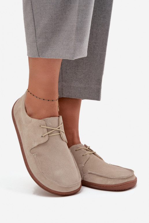 jalatsid Pealiste omad Typu BarefootPealturalnego seemisnakhsedu Zazoo 327 Elevandiluu värvi