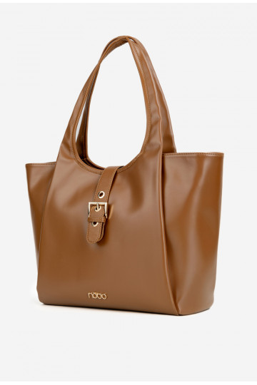 NOBO BAG6010-017 erk pruun ostukott pandlitega 2