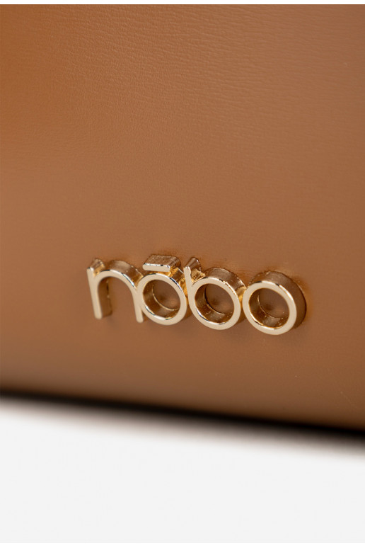 Käekott Ostlejaka neetide ja pandlaga NOBO BAG6010-017 HeledaltPruun