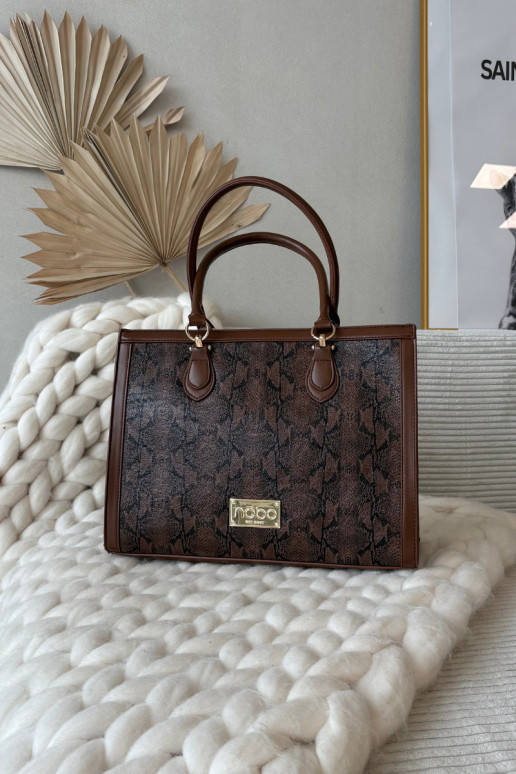 Käekott Loomade muster NOBO BAG6150-M17 Pruunid värvi