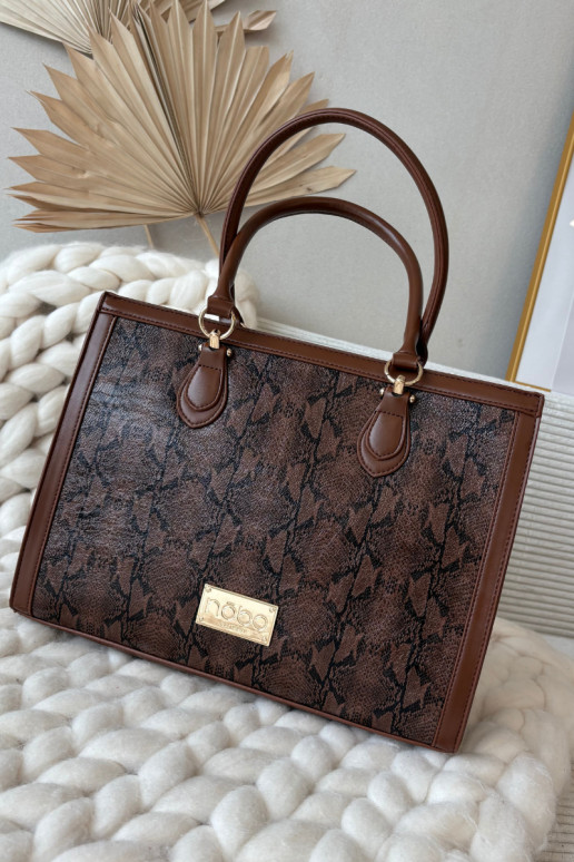 Käekott Loomade muster NOBO BAG6150-M17 Pruunid värvi